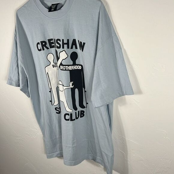 🔥 Vintage CRENSHAW SKATE CLUB Built on Brotherhood Skateboard Tee XL - PERFECT - Picture 5 of 6